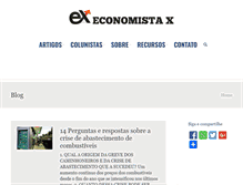 Tablet Screenshot of economistax.com